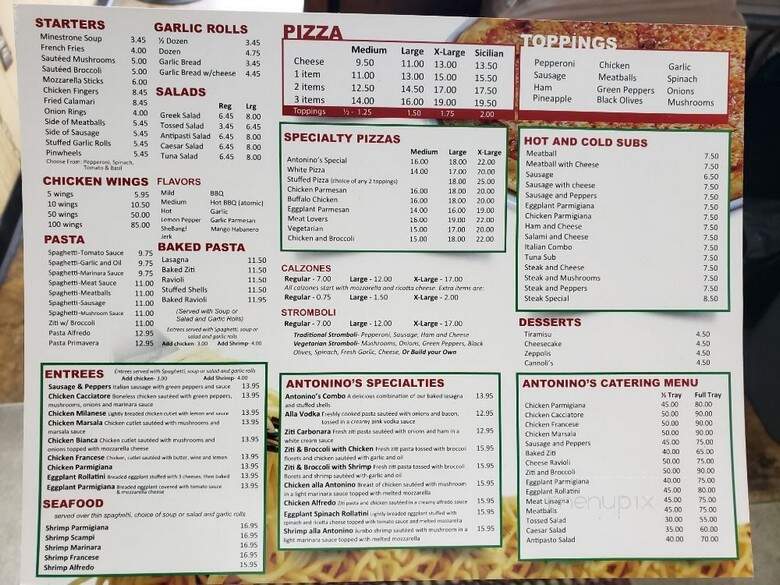 Antonino's Pizza & Pasta - Hollywood, FL