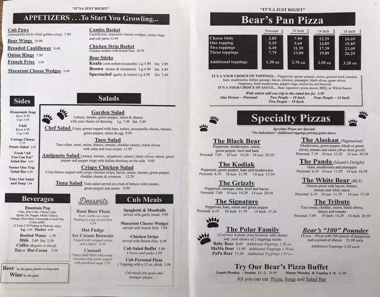 Buccilli's Pizza - Grayling, MI