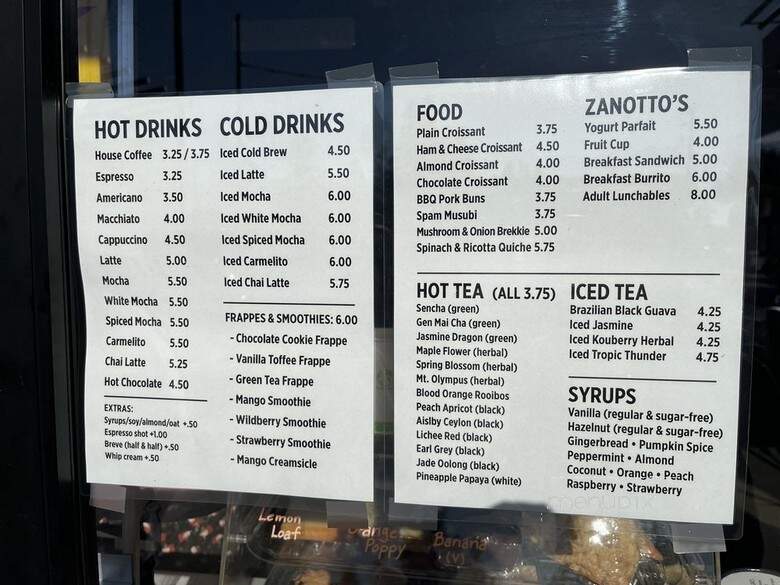Roy's Station - San Jose, CA menu_pic