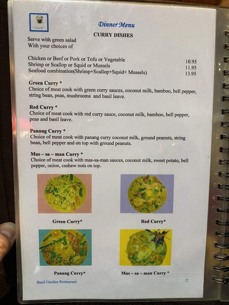 Basil Gardens II - Palm City, FL menu_pic