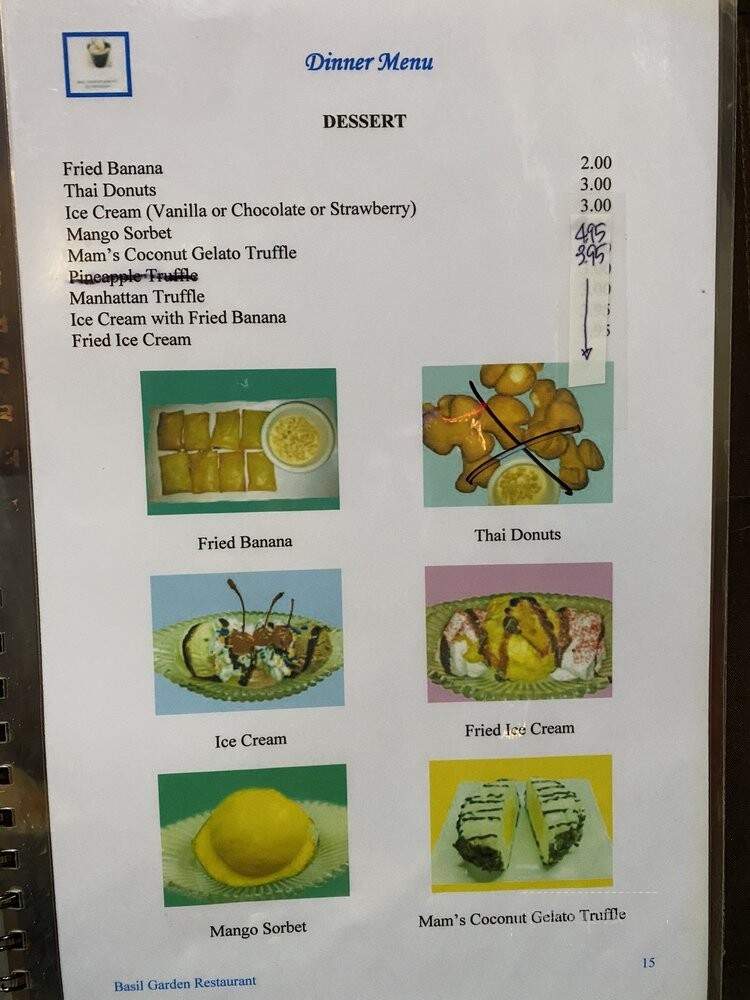 Basil Gardens II - Palm City, FL menu_pic