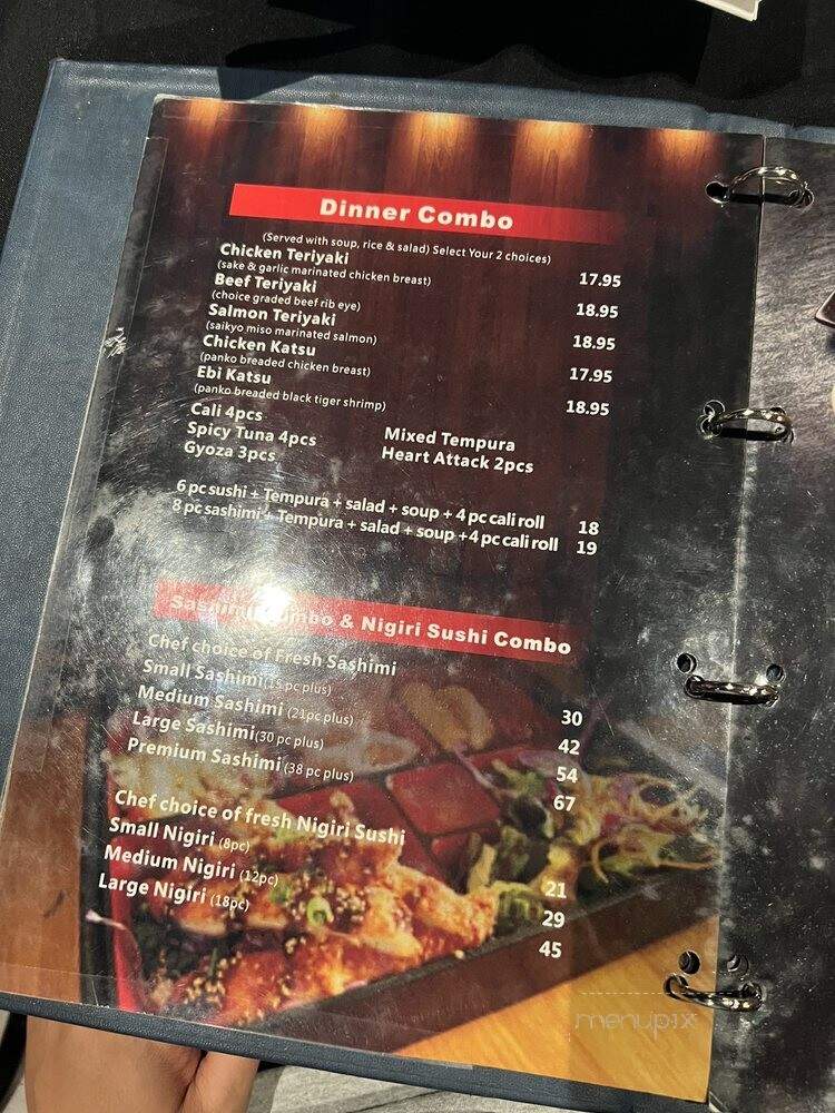 Sky Sushi - Roseville, CA menu_pic