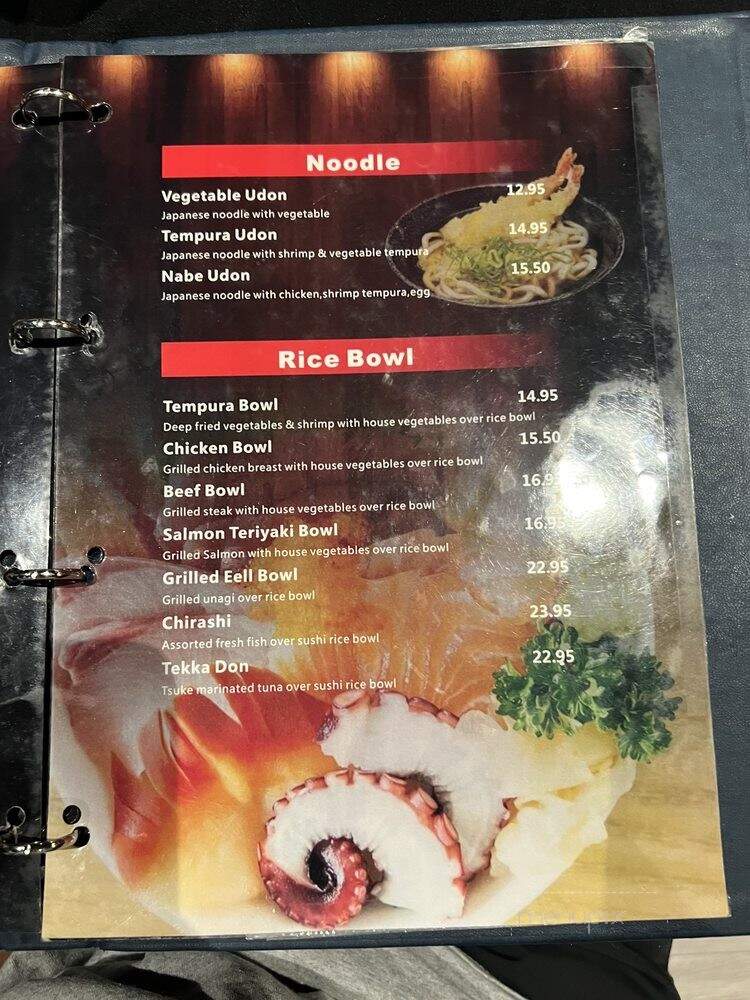 Sky Sushi - Roseville, CA menu_pic