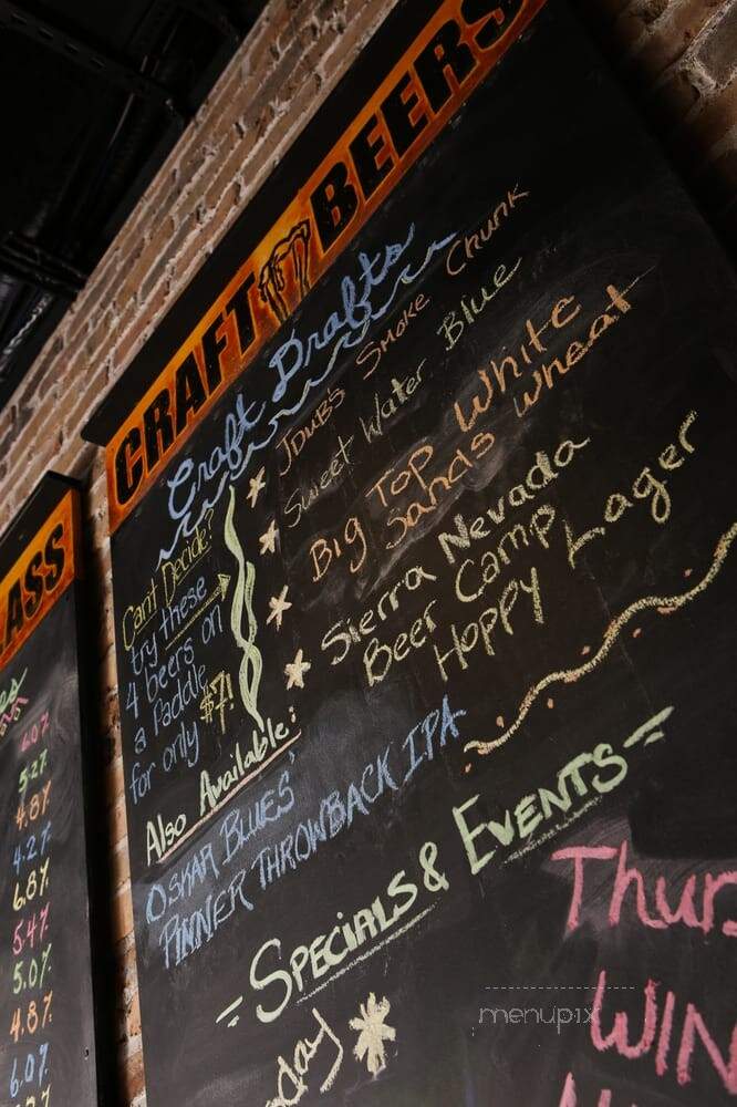 Gecko's Grill and Pub - Sarasota, FL menu_pic