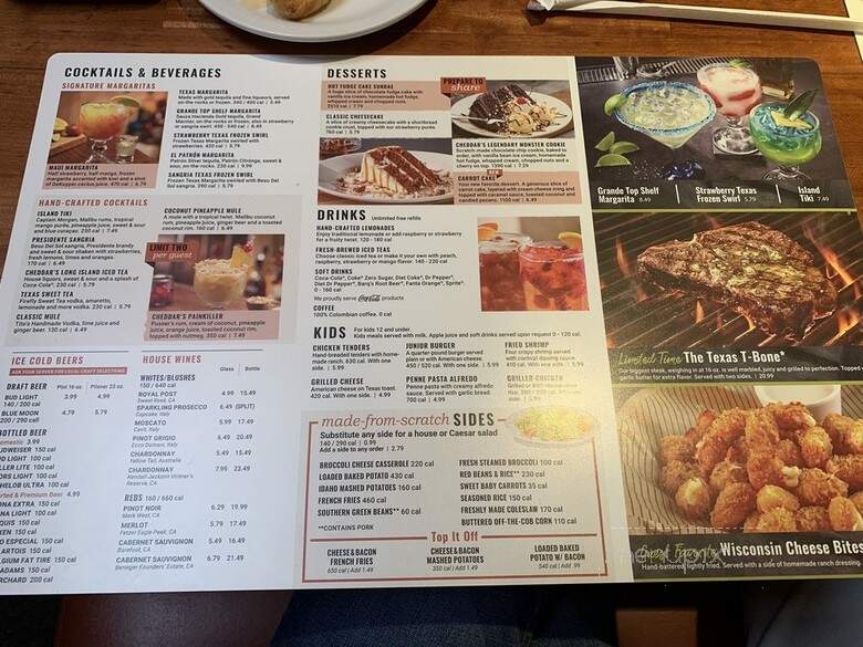 Cheddar's Casual Cafe - Allen, TX menu_pic