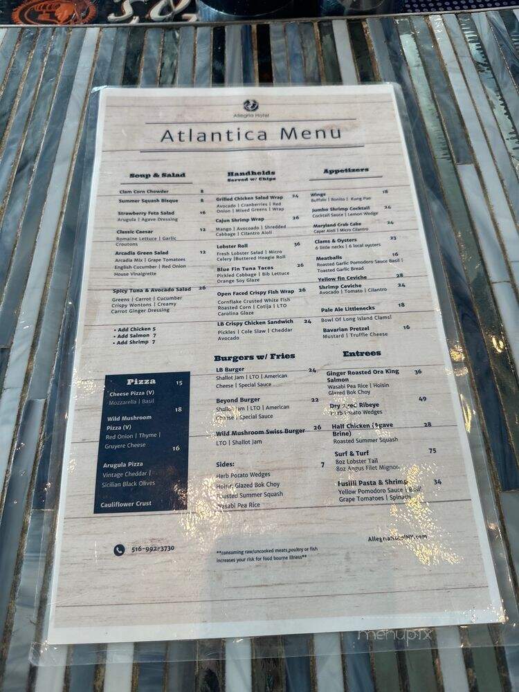 Atlantica - Long Beach, NY menu_pic