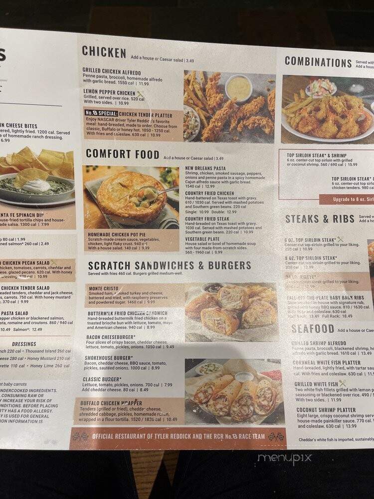 Cheddar's Casual Cafe - Columbus, GA menu_pic