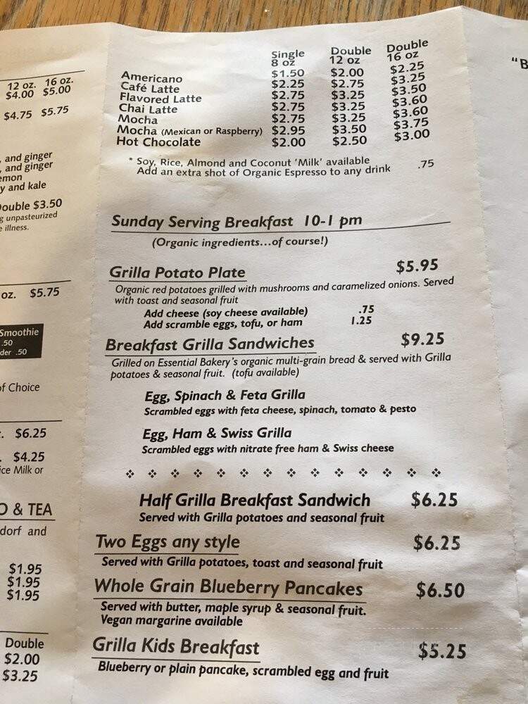 Grilla Bites - Snohomish, WA menu_pic