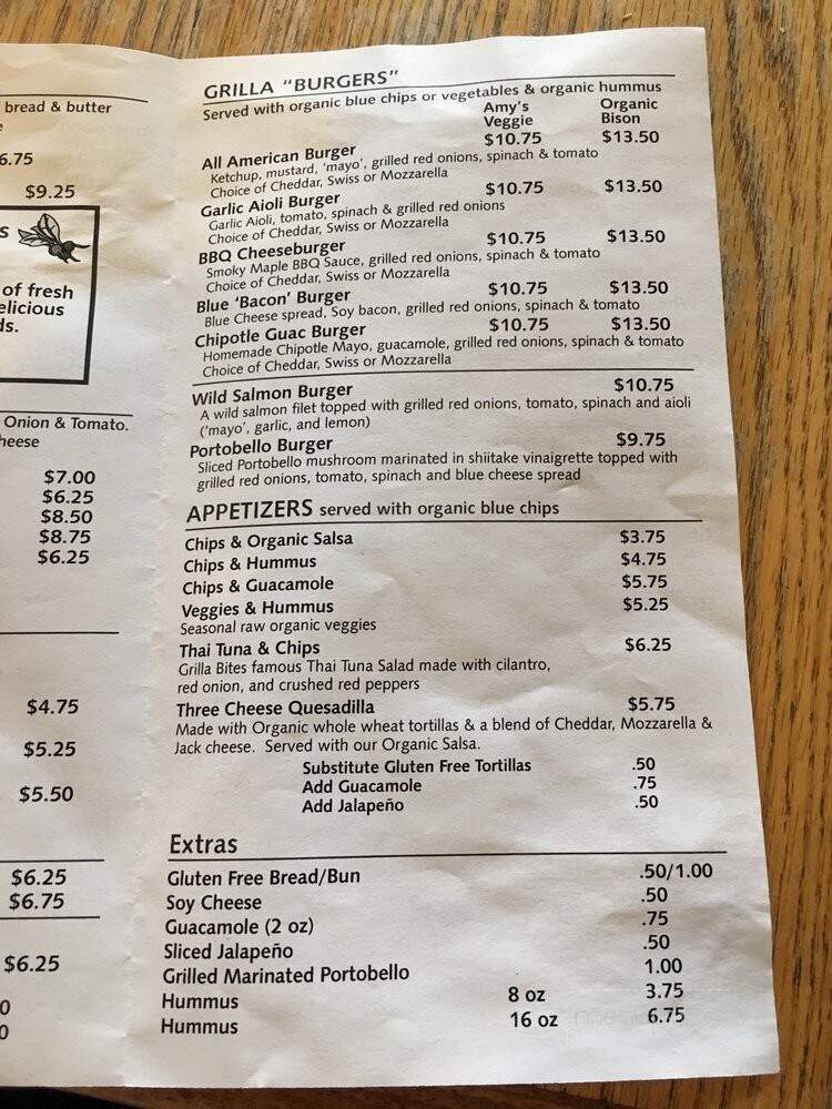 Grilla Bites - Snohomish, WA menu_pic