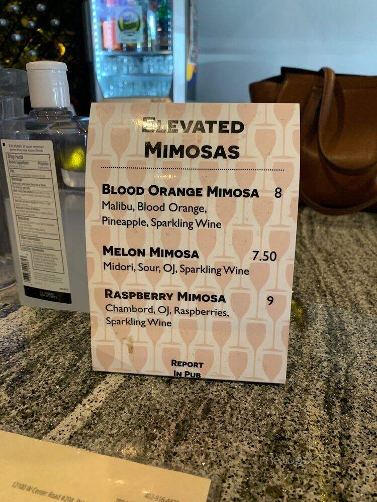 Report In Pub - Omaha, NE menu_pic