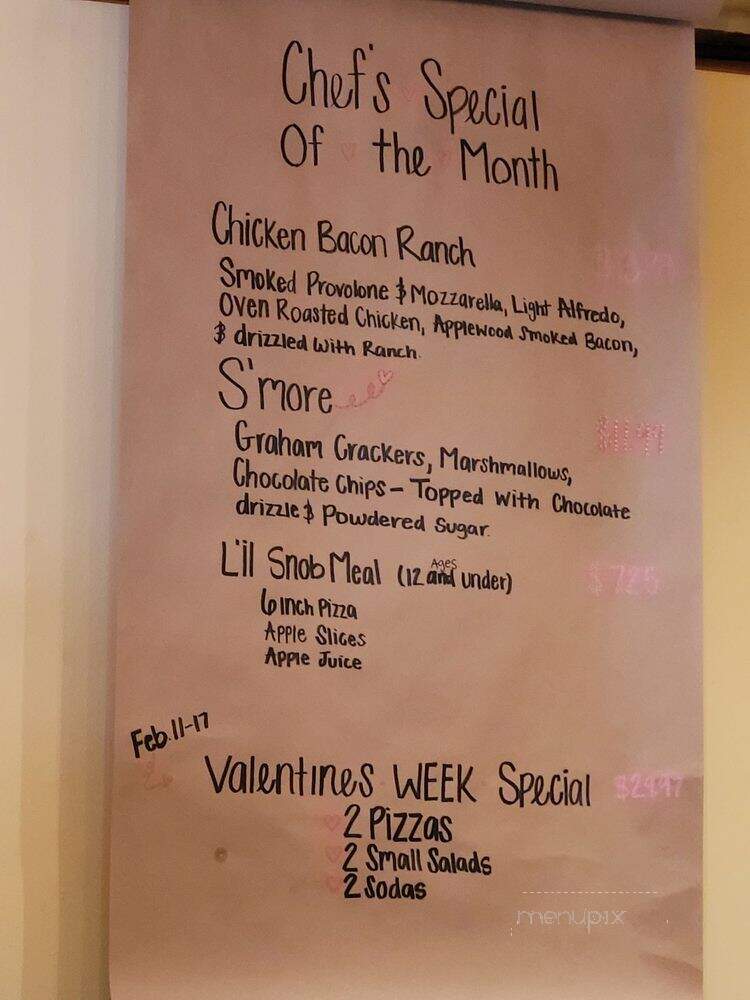 Gambo's Pizza - Fort Worth, TX menu_pic
