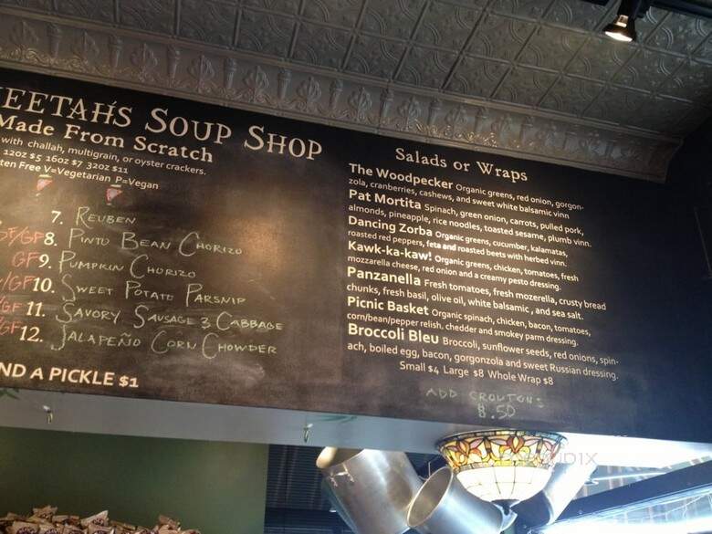 Uncle Cheetah's Soup Shop - Grand Rapids, MI menu_pic