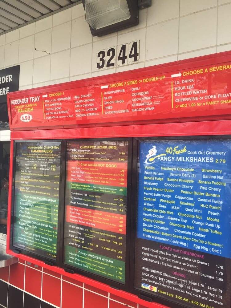 Cook Out - Raleigh, NC