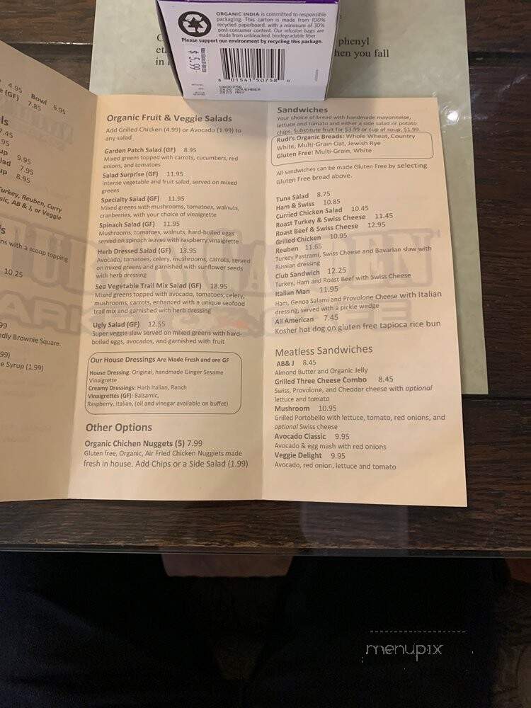 Nature's Garden - Friendswood, TX menu_pic