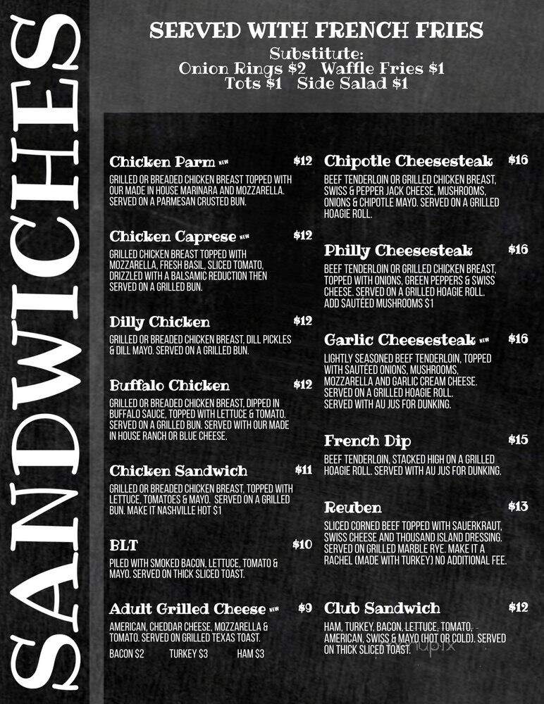 LaBounty's Bar & Grill - Kettle River, MN menu_pic