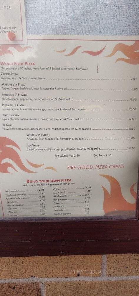 DaLou's Bistro - Washburn, WI menu_pic
