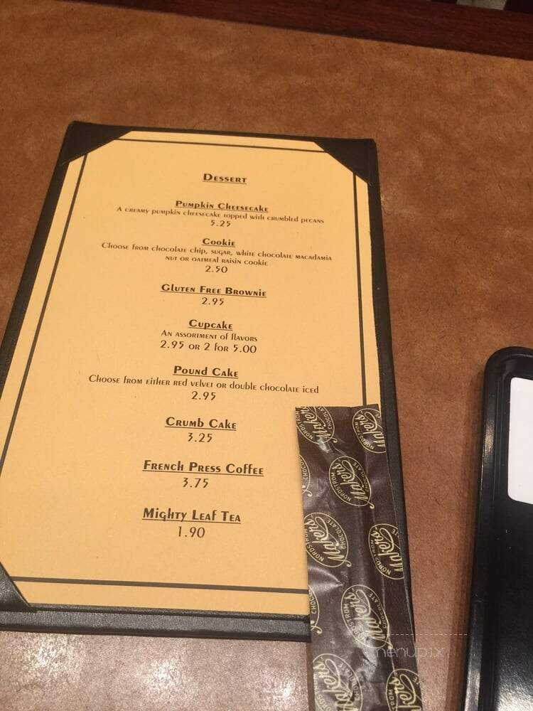 Cafe Nordstrom - Providence, RI menu_pic