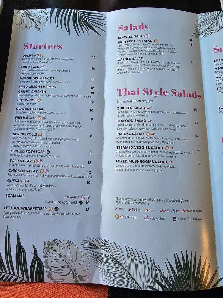 Lotus Vegan - North Hollywood, CA menu_pic
