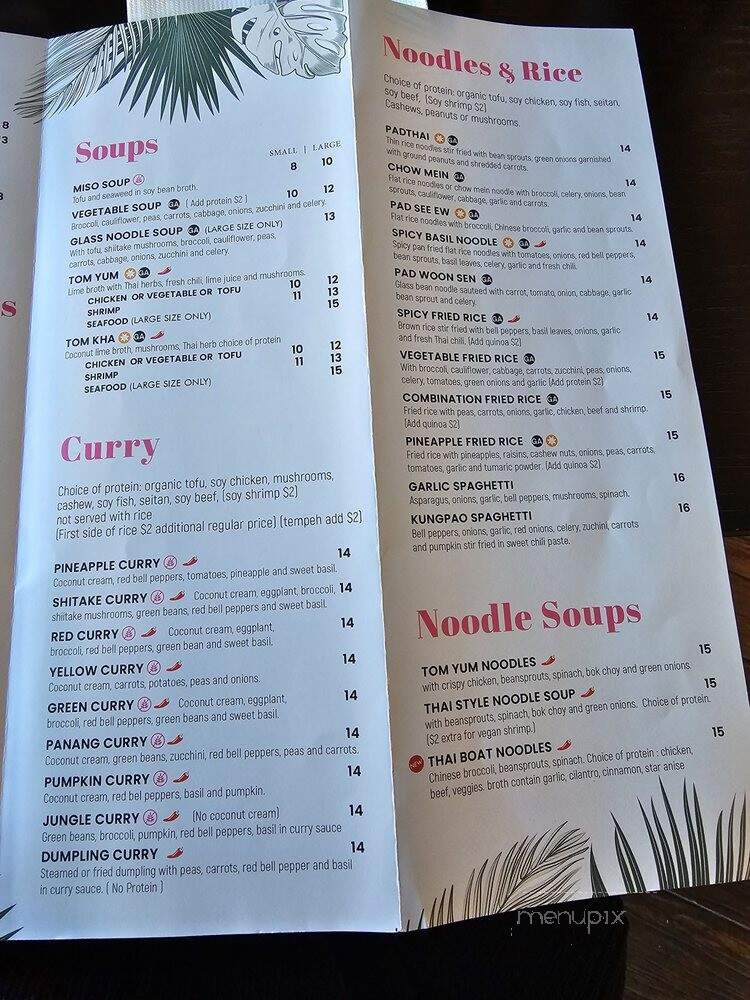 Lotus Vegan - North Hollywood, CA menu_pic