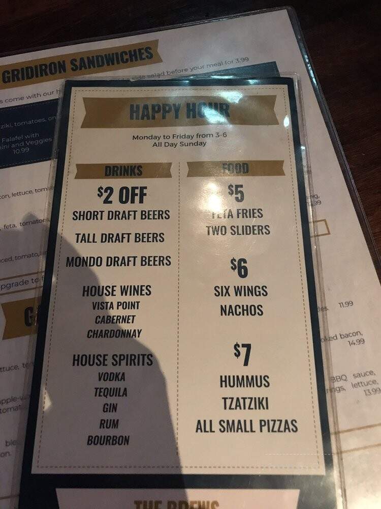 Goose Loonies - Bakersfield, CA menu_pic