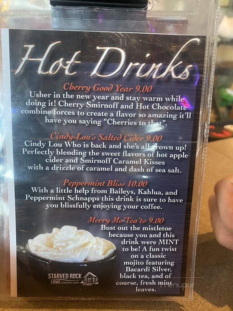 Back Door Lounge - Deer Creek, IL menu_pic