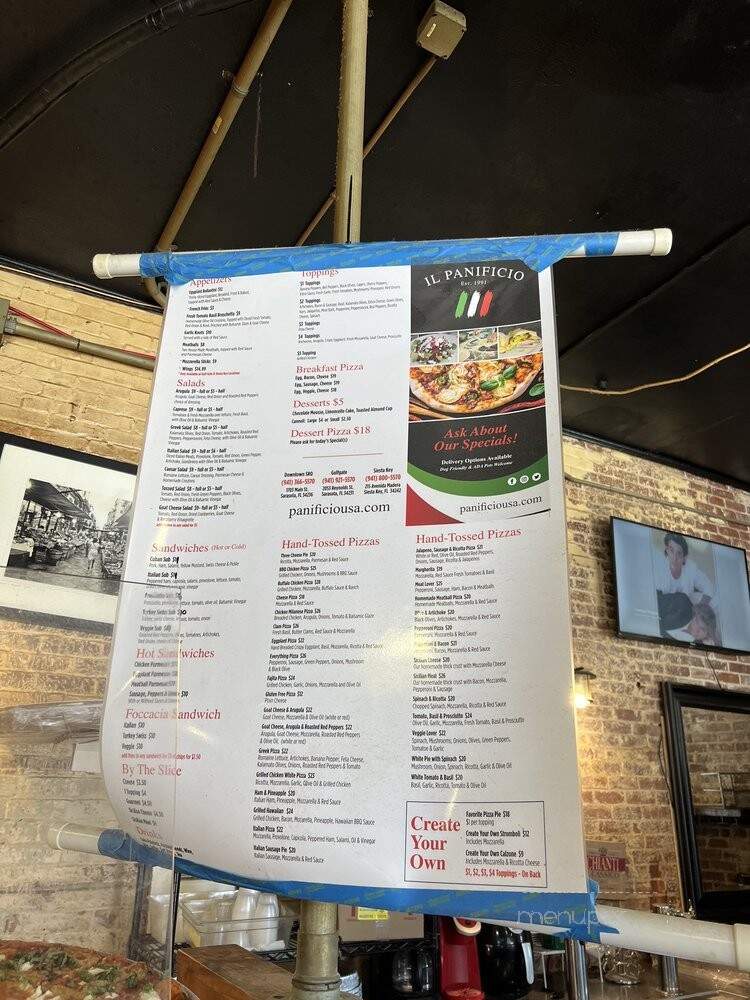 Panificio - Sarasota, FL menu_pic