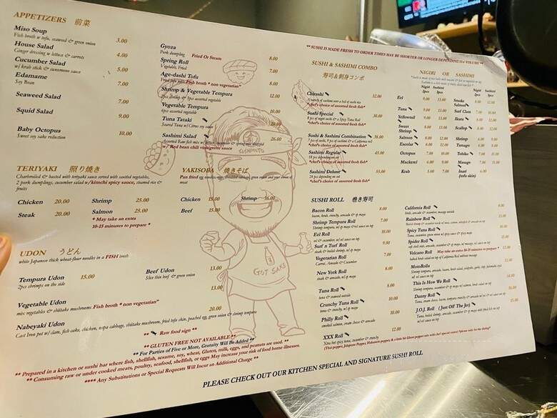 Sushimoto - Miramar Beach, FL menu_pic