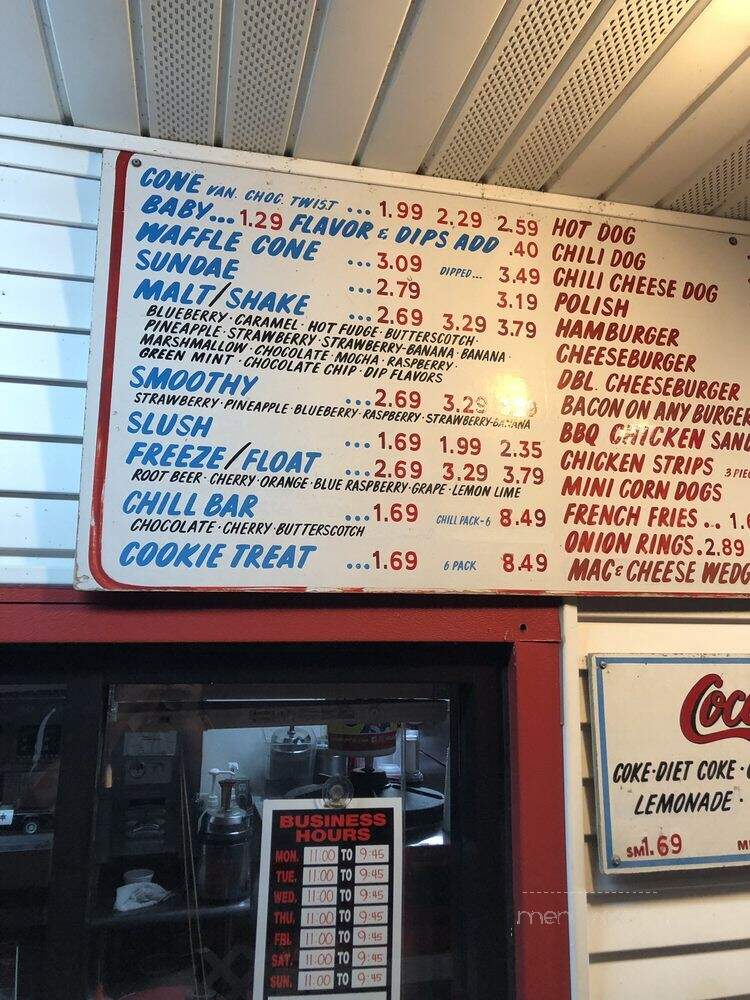 Conny's Creamy Cone - Saint Paul, MN menu_pic