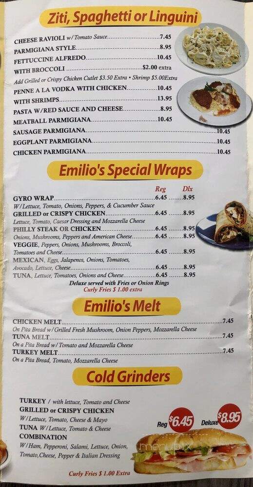Mr Pizza - Milford, CT menu_pic