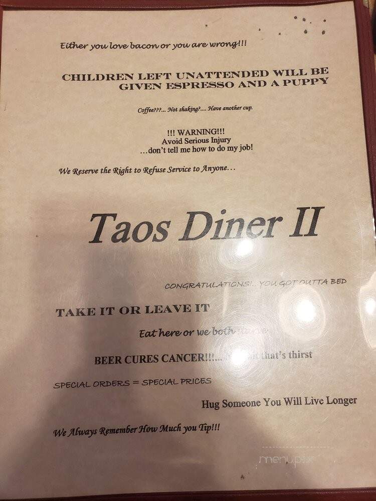 Taos Diner II - Taos, NM