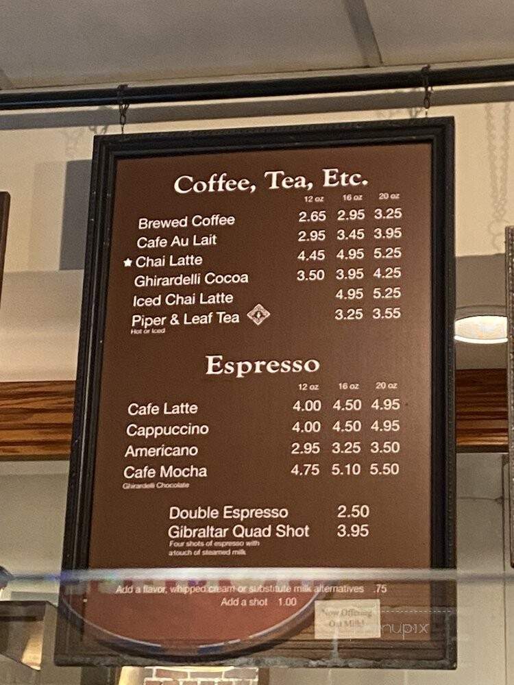 O'Henry's Coffees - Homewood, AL menu_pic