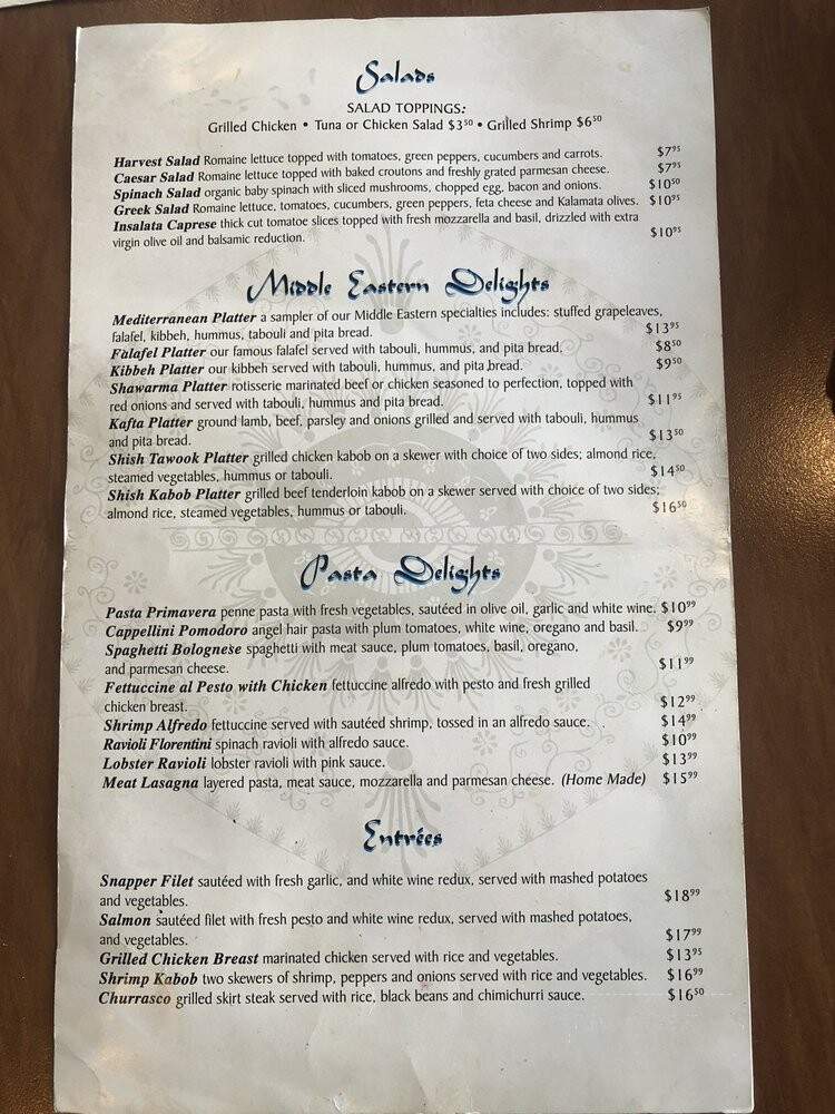 Harvest Delights - Doral, FL menu_pic