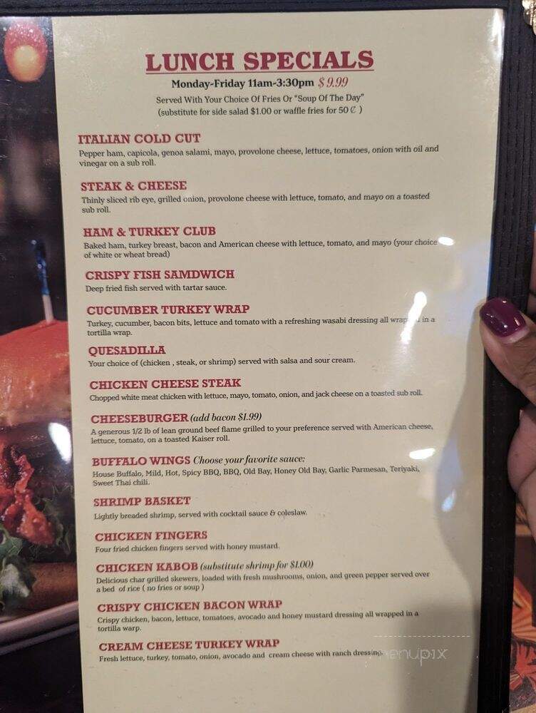 Old Dominion Brew House - Hyattsville, MD menu_pic