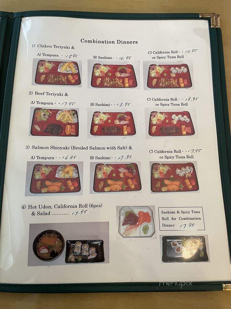 Sushi Sai Japanese Restaurant - Monterey Park, CA menu_pic