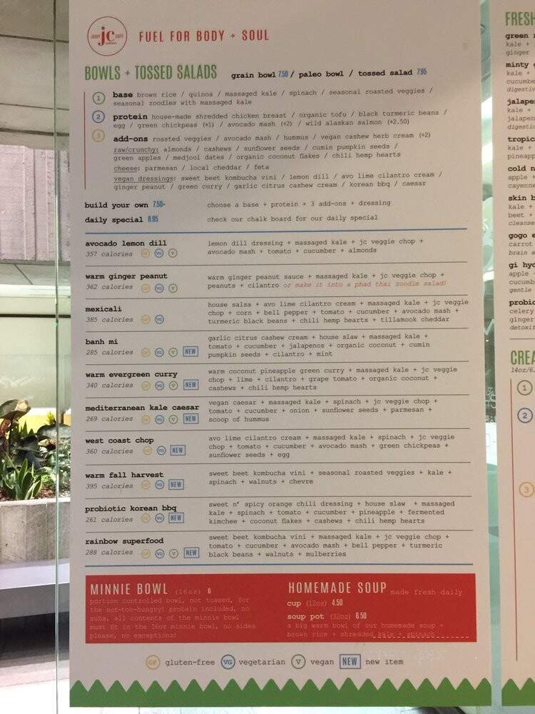 The Juicy Cafe - Seattle, WA menu_pic