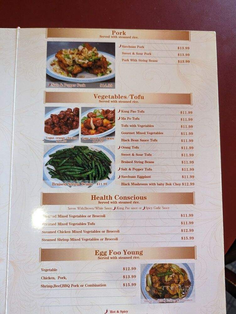 Red Lantern Chinese Cuisine - Brea, CA menu_pic