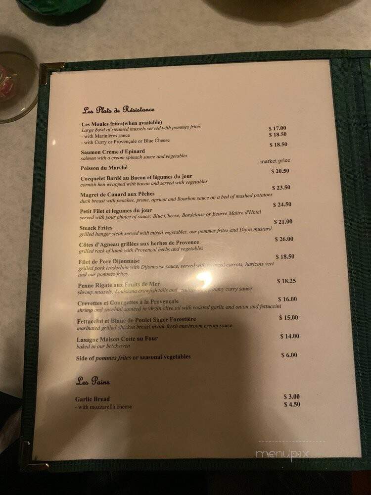 Ciro's Cte Sud - New Orleans, LA menu_pic