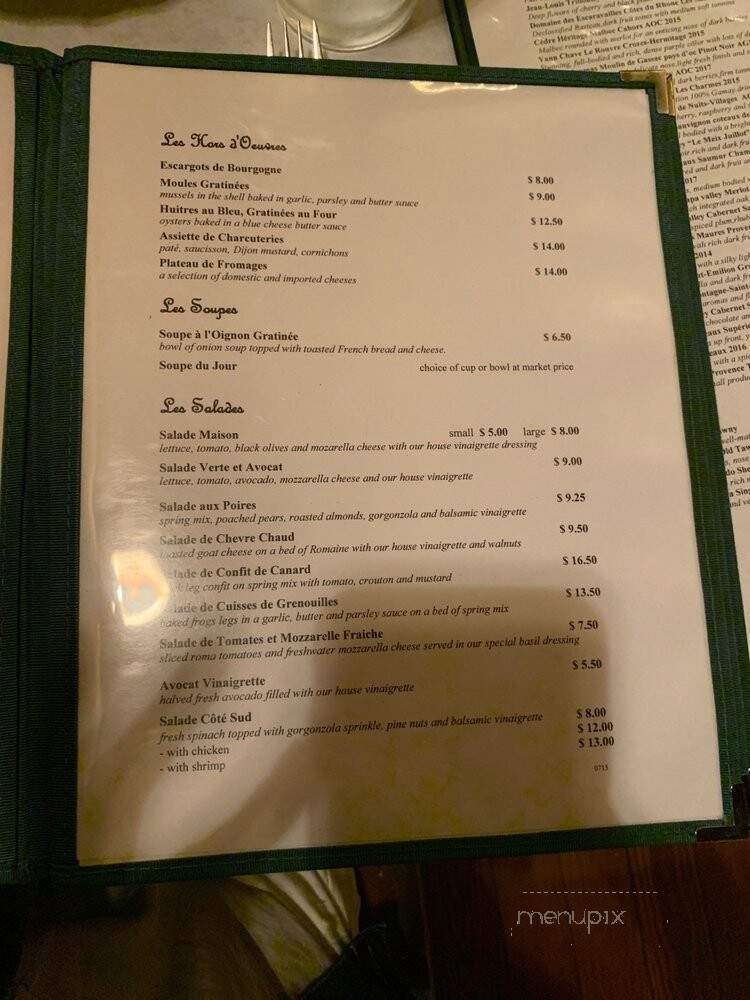Ciro's Cte Sud - New Orleans, LA menu_pic