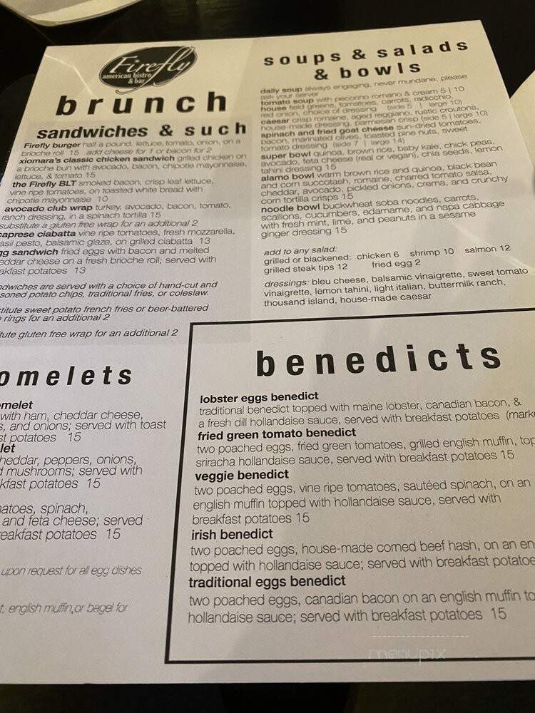 Firefly American Bistro & Bar - Manchester, NH