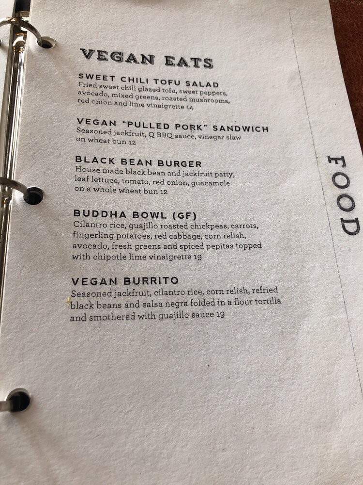 Q in the Hyatt Regency - San Antonio, TX menu_pic