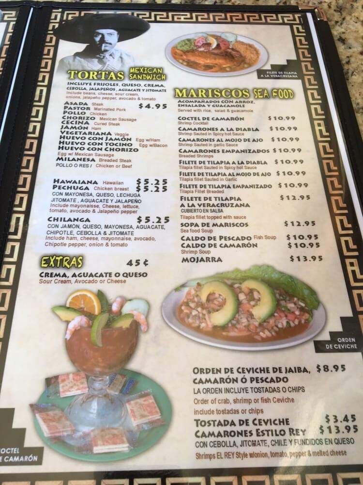 El Rey Del Taco & Burritos - Chicago, IL menu_pic