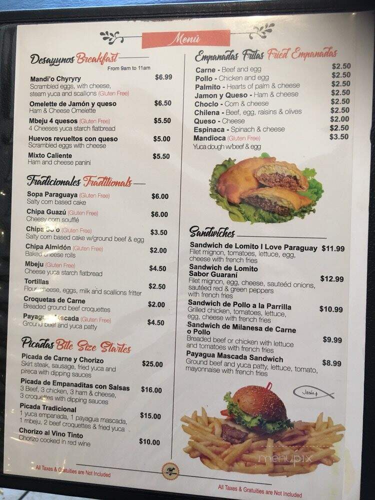 I Love Py - Sunnyside, NY menu_pic