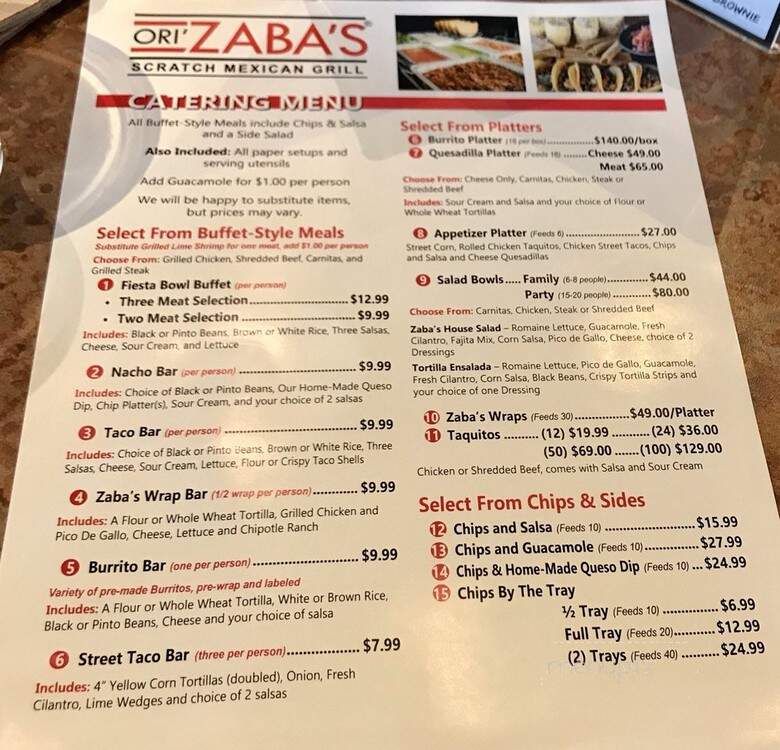 Zaba's Mexican Grill - Las Vegas, NV