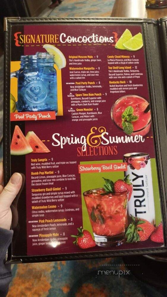 City Sports Grille - Bristol, CT menu_pic
