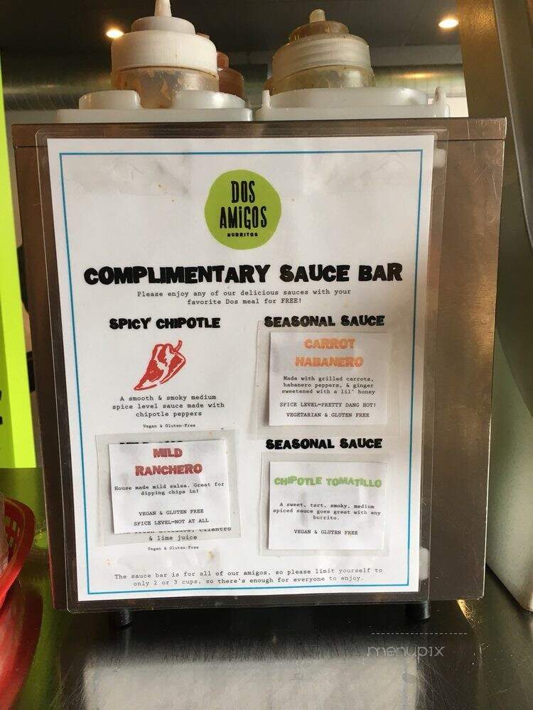 Dos Amigos Burritos - Concord, NH menu_pic