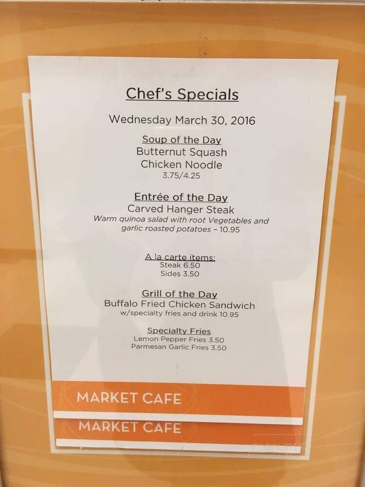 Market Cafe - Los Angeles, CA menu_pic