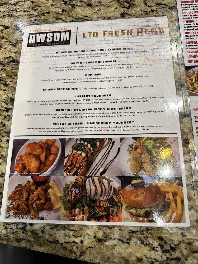 Alondra Hot Wings - Alhambra, CA menu_pic