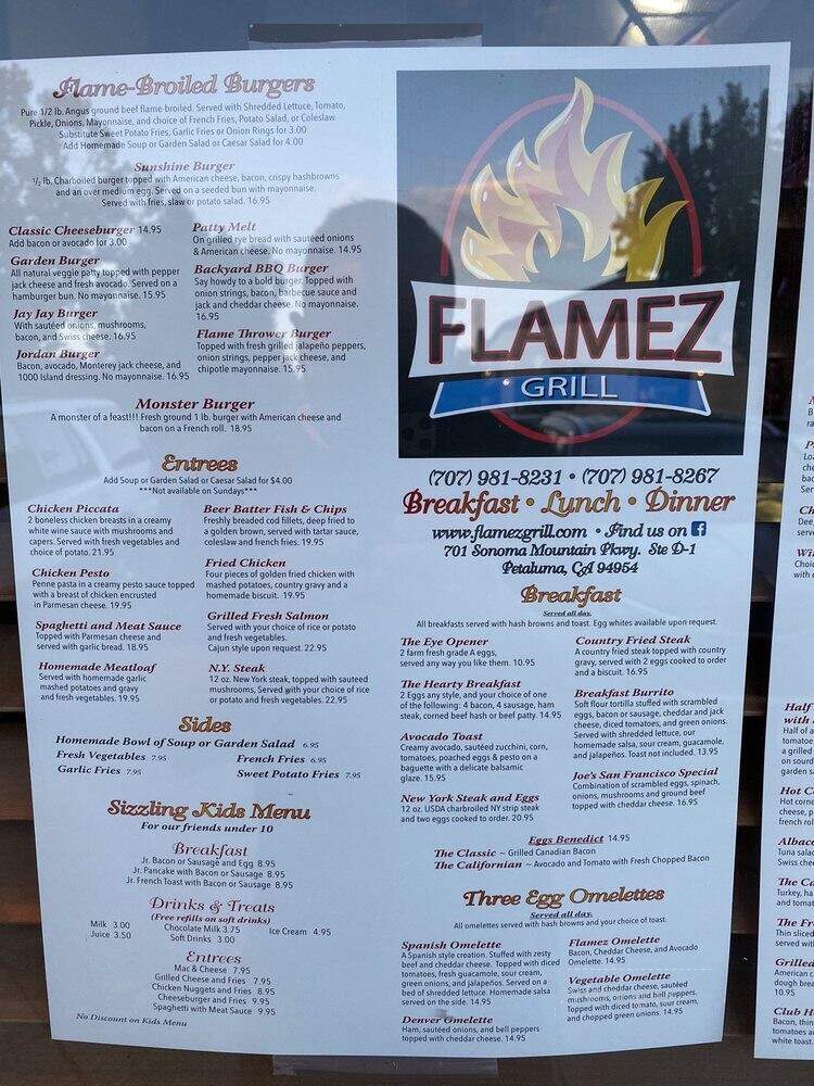 Flamez Bar and Grill - Petaluma, CA