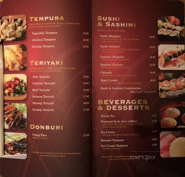 Mojo Asian Cusine & Sushi Bar - Lititz, PA menu_pic