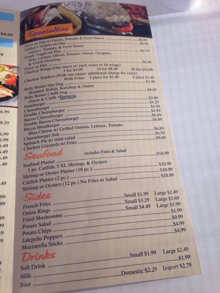 Seminole Subs & Gyros - Clearwater, FL menu_pic